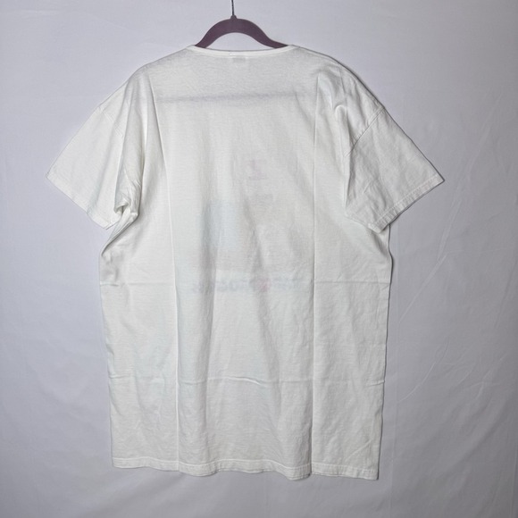 Vintage Garfield Cat Sleepshirt Nightgown One Size White Retro Nap 100% Cotton - Picture 6 of 13